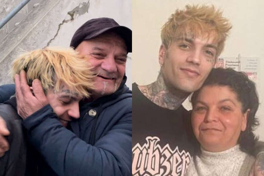 GionnyScandal ritrova i genitori biologici dopo 30 anni: la storia di Rita e Antonio, papà e mamma del rapper