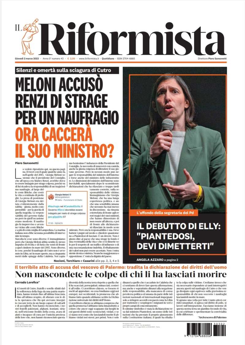 Quotidiano del 2 marzo 2023