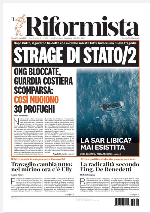 Quotidiano del 14 marzo 2023