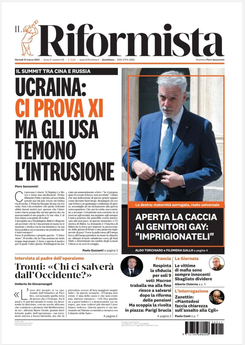 Quotidiano del 21 marzo 2023