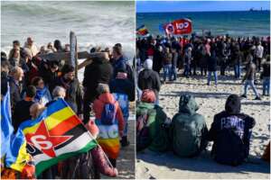 “Fermiamo la strage dei migranti subito”, il grido di dolore sulla spiaggia di Cutro