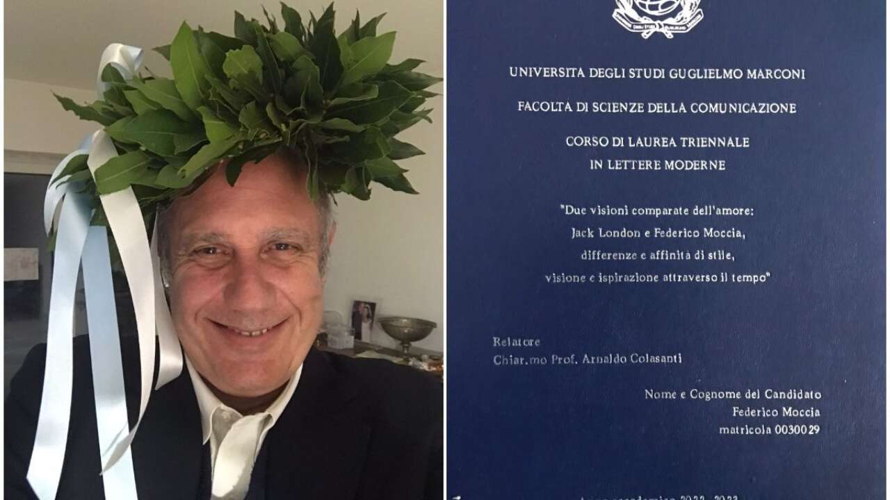 Federico Moccia si laurea con una tesi su Federico Moccia: esplode l'ironia  sui social - Il Riformista