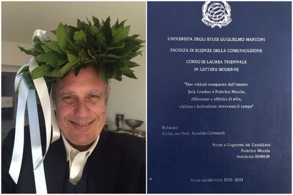 Federico Moccia si laurea con una tesi su Federico Moccia: esplode l’ironia sui social