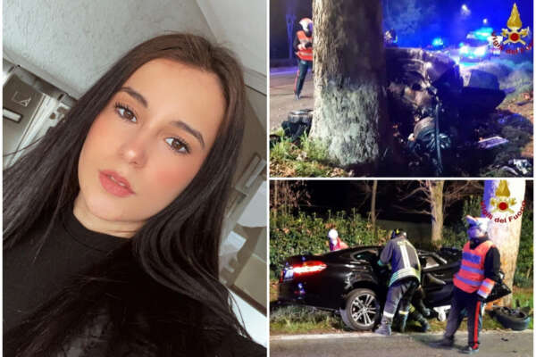 Auto contro albero, sabato notte di sangue: morte ragazze di 17 e 19 anni, gravi due amici