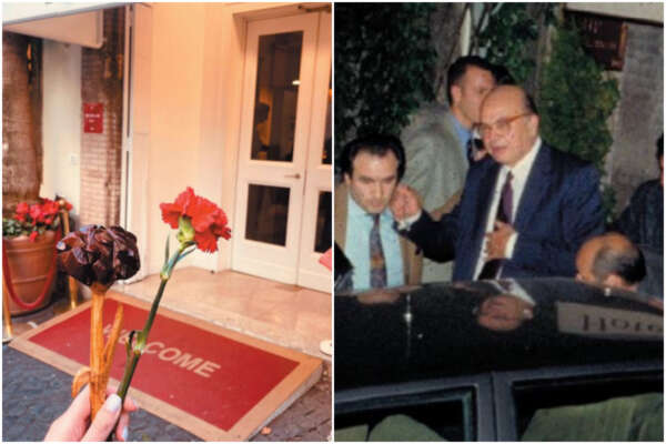 Dalla pioggia di monetine a quella dei garofani, l’hotel Raphael 30 anni dopo l’aggressione subita da Craxi