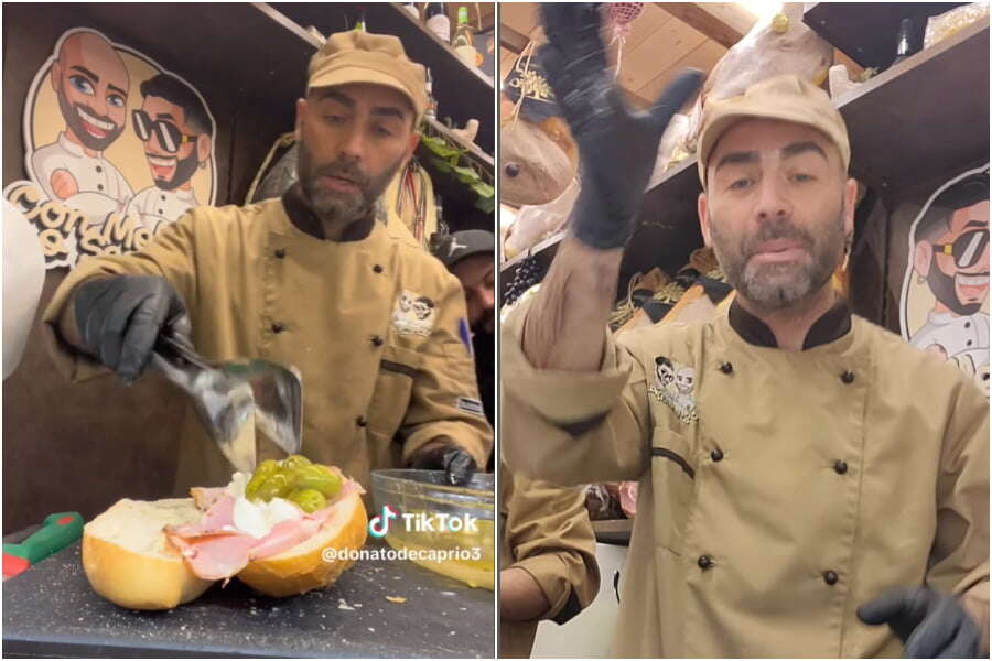 Chi è Donato De Caprio, il salumiere star di TikTok: “Con mollica o senza?”