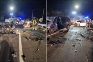 Strage di Pasqua ad Asti, incidente frontale tra due auto: morti quattro giovani