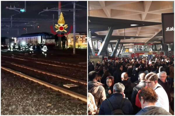 Deraglia treno merci a Firenze, circolazione bloccata “per ore” in tutta Italia: Intercity fermo con 160 passeggeri in ‘ostaggio’