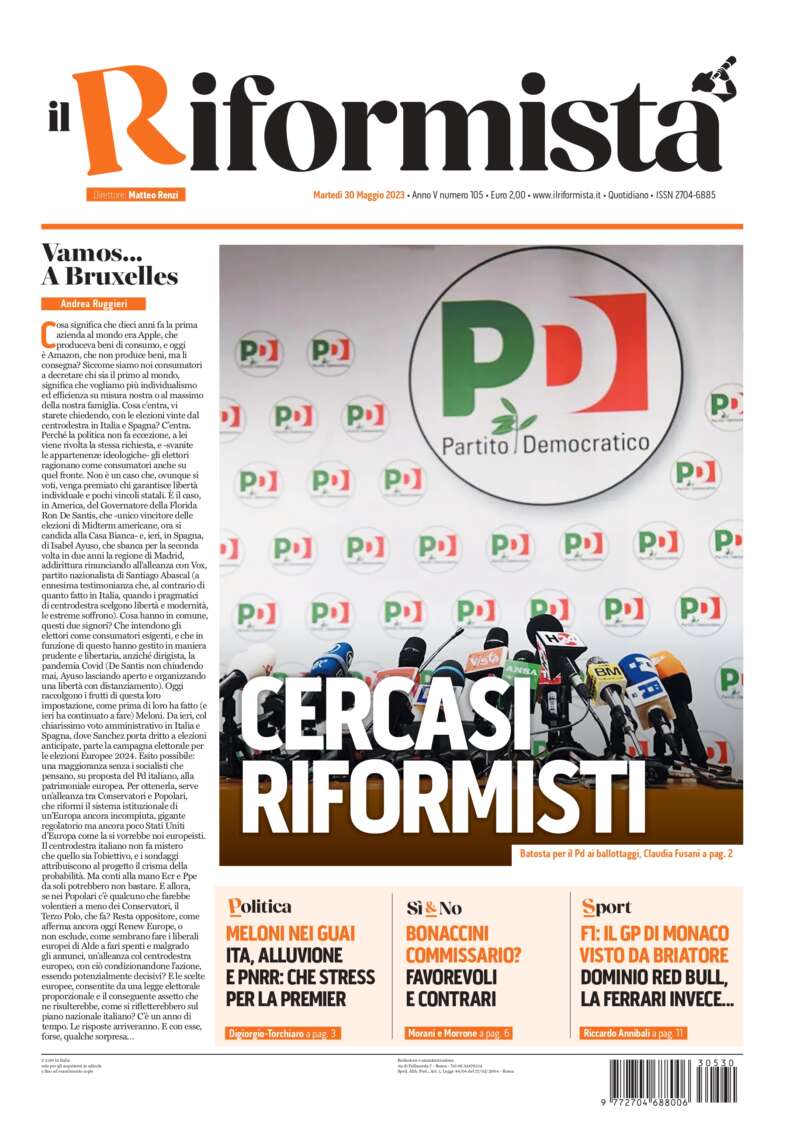 Quotidiano del 30 maggio 2023