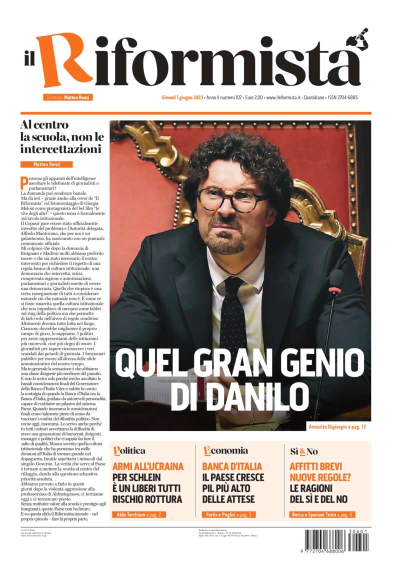 Quotidiano dell’1 giugno 2023