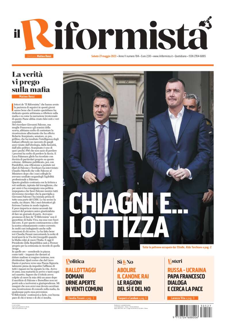 Quotidiano del 27 maggio 2023