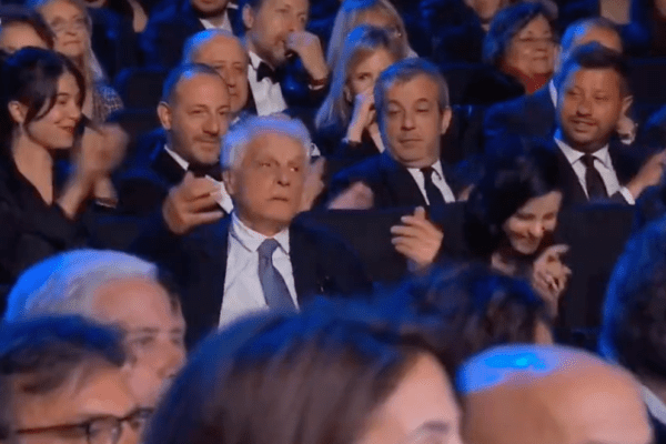 David di Donatello, Michele Placido si addormenta e poi viene svegliato per la premiazione