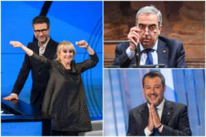 Fazio lascia la Rai, gioia Salvini (“Belli Ciao”) e ironia Gasparri (“Va sostituito con ore di silenzio”): Pd su tutte le furie