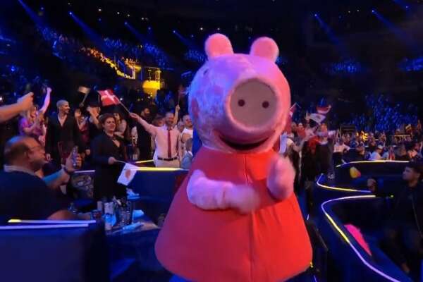 Eurovision, c’è anche Peppa Pig, per la gioia dei piccoli telespettatori