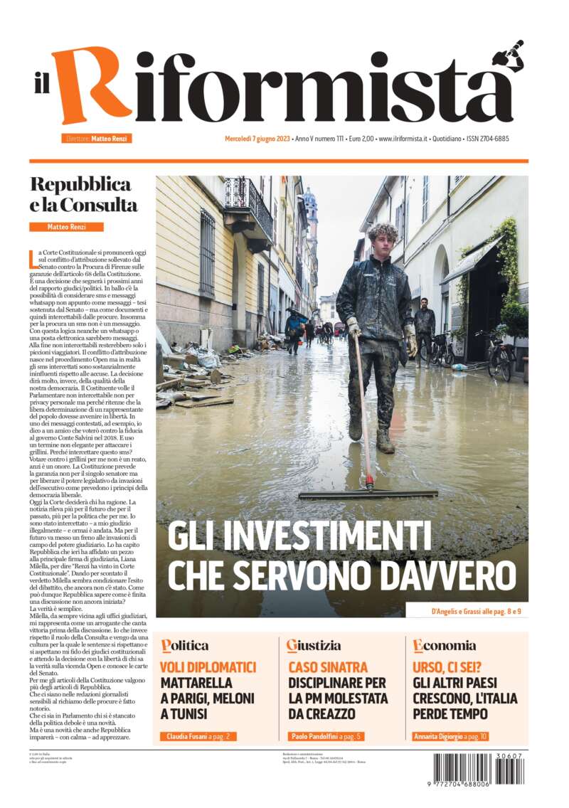 Quotidiano del 7 giugno 2023