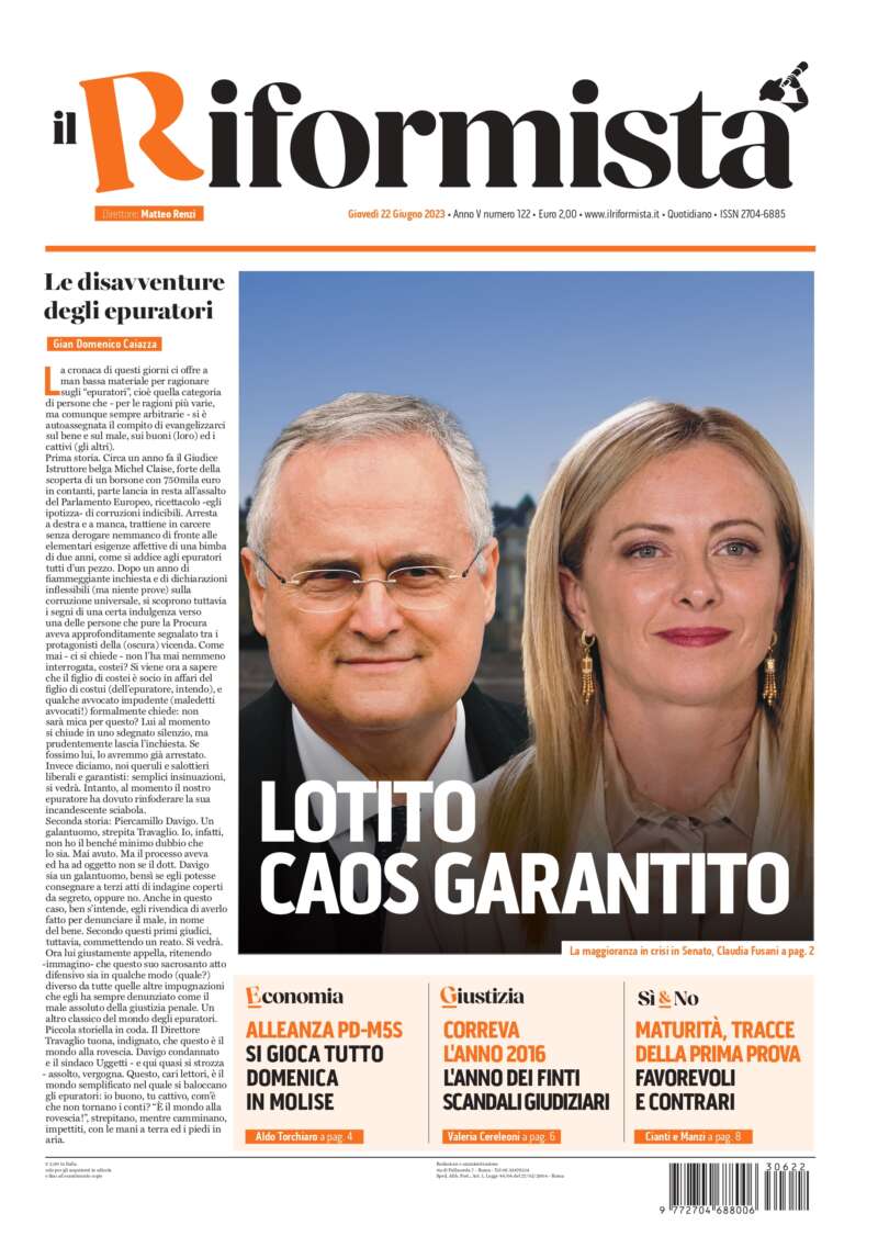 Quotidiano del 22 giugno 2023