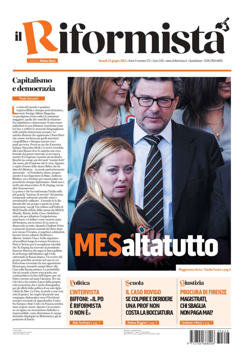 Quotidiano del 23 giugno 2023