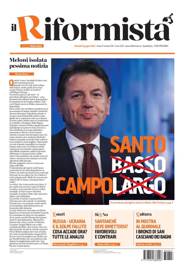Quotidiano del 27 giugno 2023
