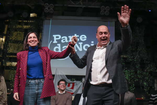 ELLY SCHLEIN, NICOLA ZINGARETTI ELLY SCHLEIN, NICOLA ZINGARETTI