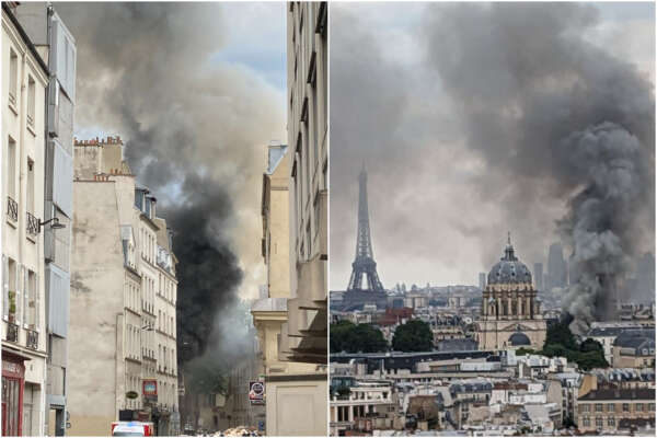 Esplosione a Parigi dopo fuga di gas, crolla palazzo: feriti gravi, si scava sotto le macerie. “Due dispersi”