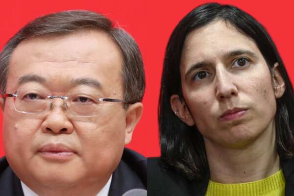 Comunisti di tutto il mondo unitevi: Elly Schlein incontra il ministro del Partito Comunista Cinese