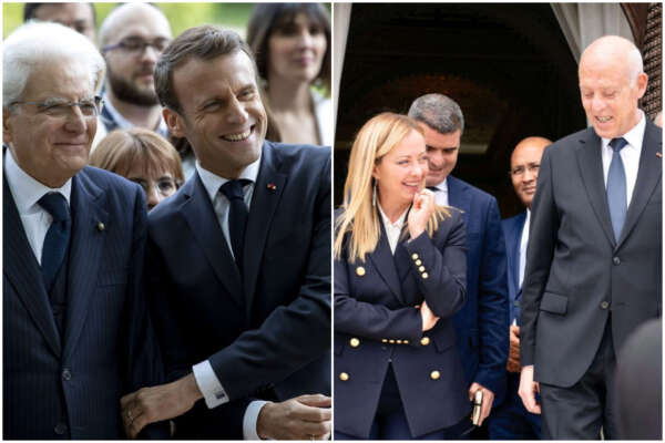 Le diplomazie parallele di Meloni e Mattarella: premier in Tunisia per i migranti, Capo dello Stato da Macron per ricucire strappo