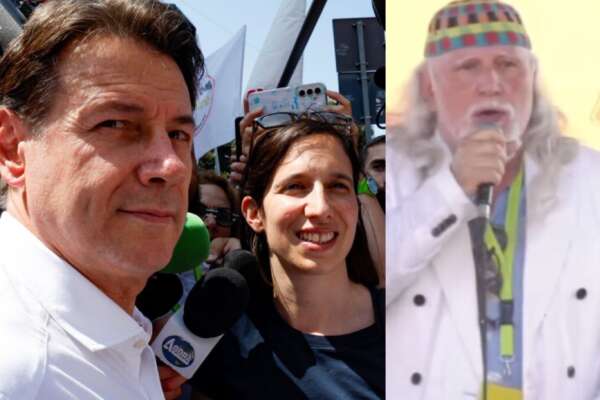 Ma davvero il Pd condivide le parole su Ucraina, USA e Israele dette dal palco dei 5S?