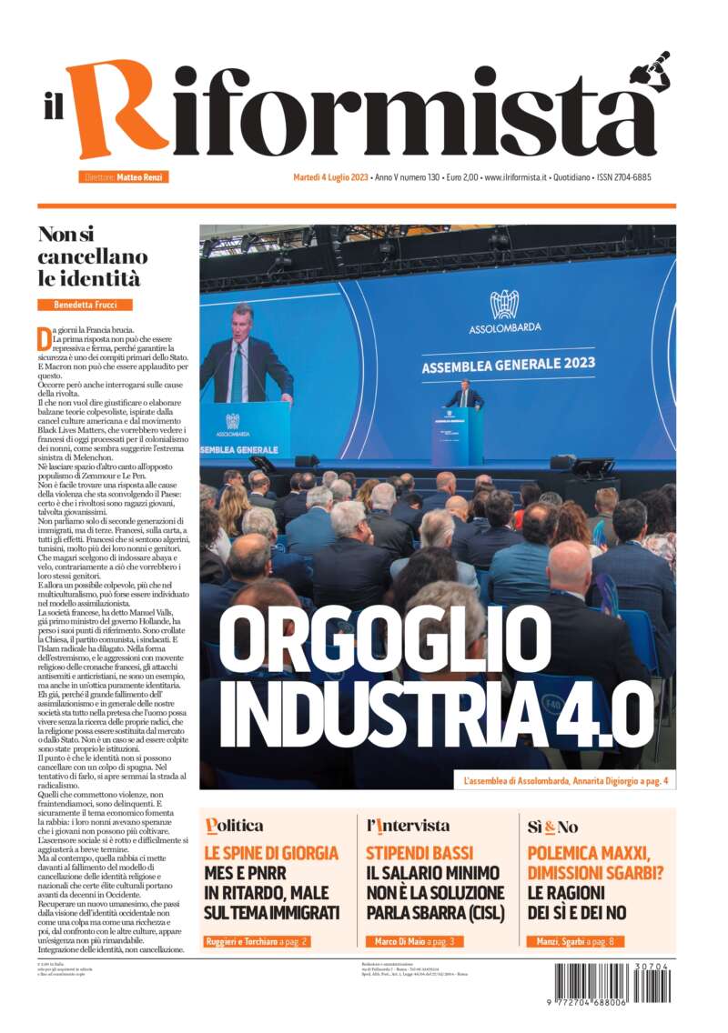 Quotidiano del 4 luglio 2023