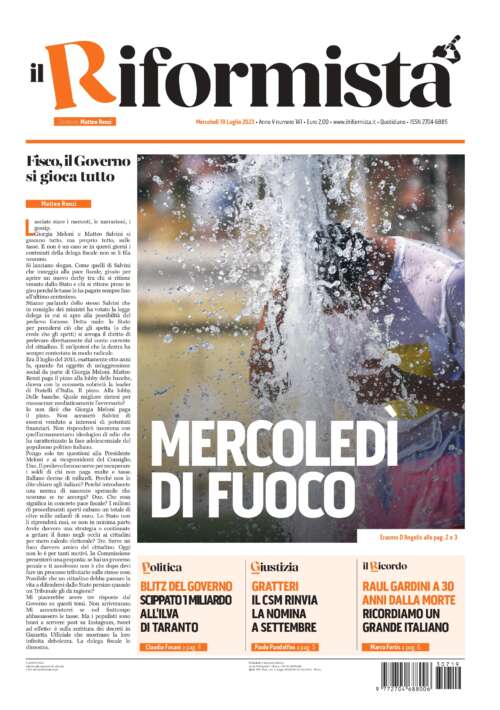 Quotidiano del 19 luglio 2023