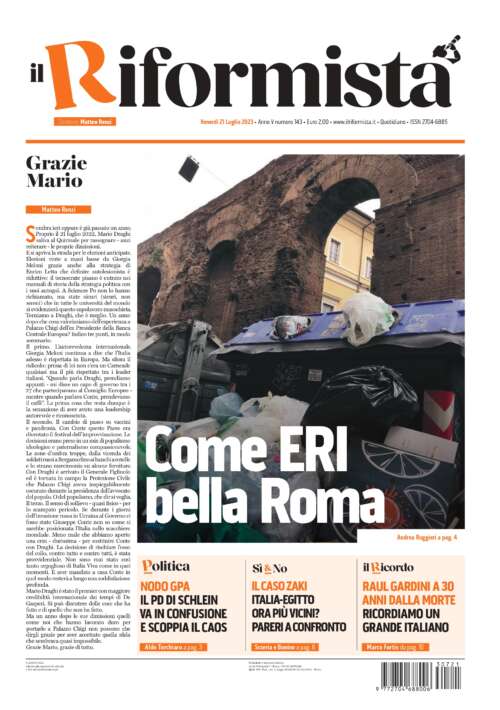 Quotidiano del 21 luglio 2023