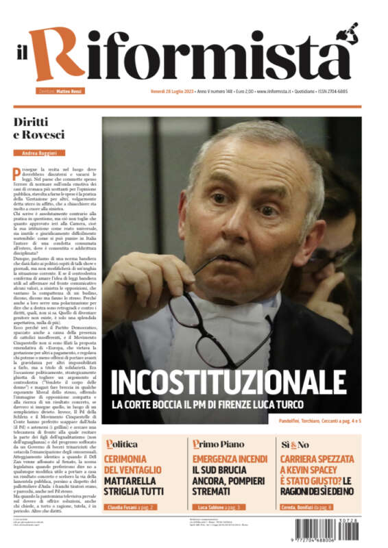 Quotidiano del 28 luglio 2023