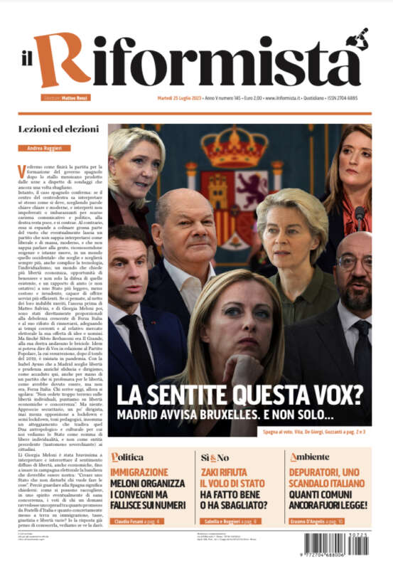 Quotidiano del 25 luglio 2023