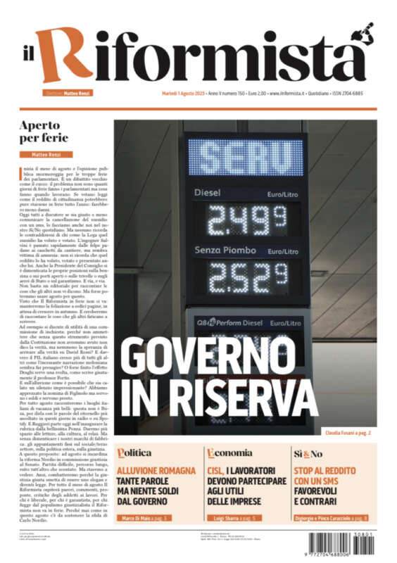 Quotidiano del 1° Agosto 2023