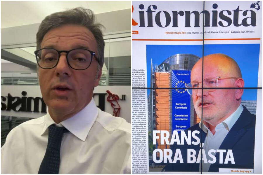 Renzi presenta il Riformista del 12 luglio: “Frans, ora basta. La patrimoniale di Schlein, il Si&No su Facci, obesità infantile nuova pandemia”