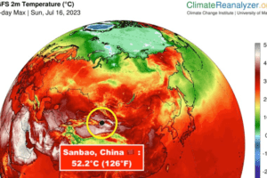 Ondata di caldo: è record temperatura in Cina. Termometro a 52,2 gradi gradi nel Nord Ovest del Paese