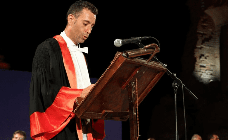 Vincenzo Nibali riceve la laurea honoris causa. L’intervento del campione al Teatro Antico di Taormina