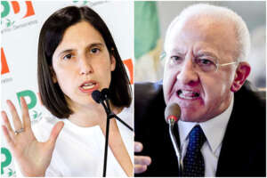 De Luca e lo scacco quasi matto al Pd di Schlein, sì al terzo mandato e sfida aperta alla segretaria: con lui ‘capibastone’ e fratello sindaco Manfredi De Luca e lo scacco quasi matto al Pd di Schlein, sì al terzo mandato e sfida aperta alla segretaria: con lui ‘capibastone’ e fratello sindaco Manfredi