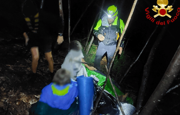 Pordenone, gruppo di scout fra i 12 e i 16 anni sorpresi dal temporale. Soccorsi dai Vigili del Fuoco