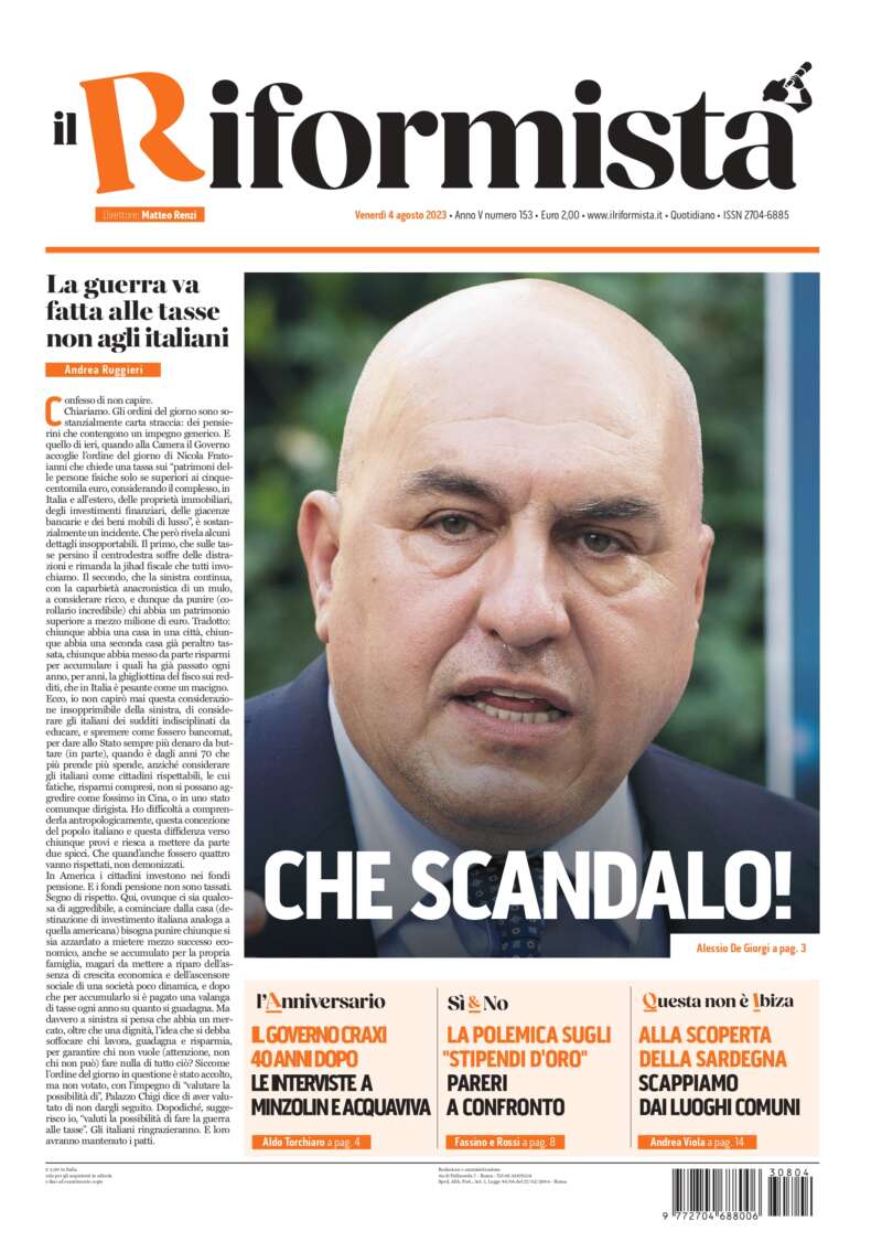 Quotidiano del 4 Agosto 2023