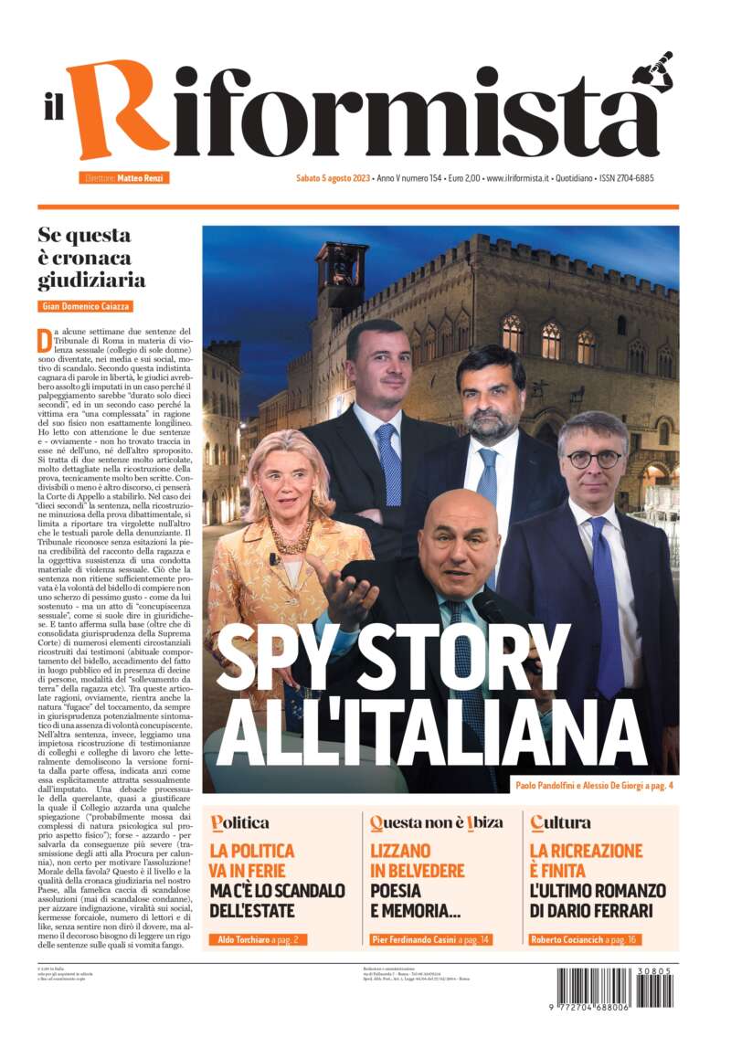 Quotidiano del 5 Agosto 2023