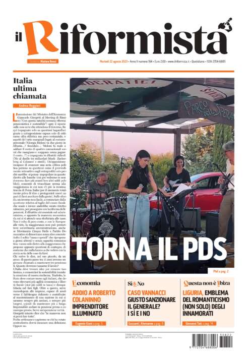 Quotidiano del 22 Agosto 2023