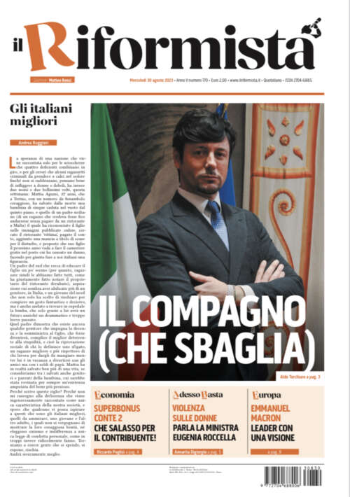 Quotidiano del 30 Agosto 2023