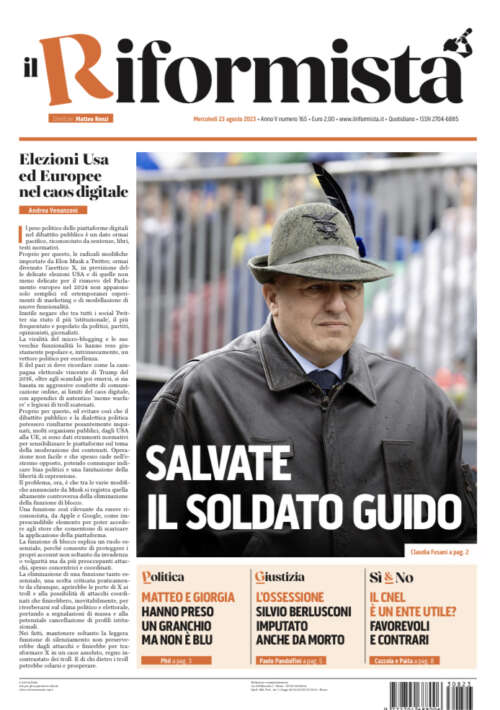 Quotidiano del 23 Agosto 2023