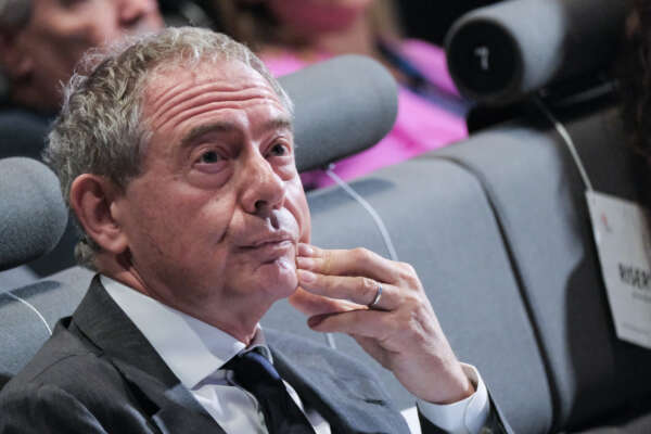 Foto Mauro Scrobogna/LaPresse 
25-05-2023 Roma (Italia) Politica – XIII assemblea conflavoro pmi – Nella foto: Adolfo Urso Ministro delle Imprese e Made in Italy

May 25, 2023 Rome (Italy) Politics – XIII pmi conflavoro assembly – In the photo: Adolfo Urso Minister of Enterprise and Made in Italy