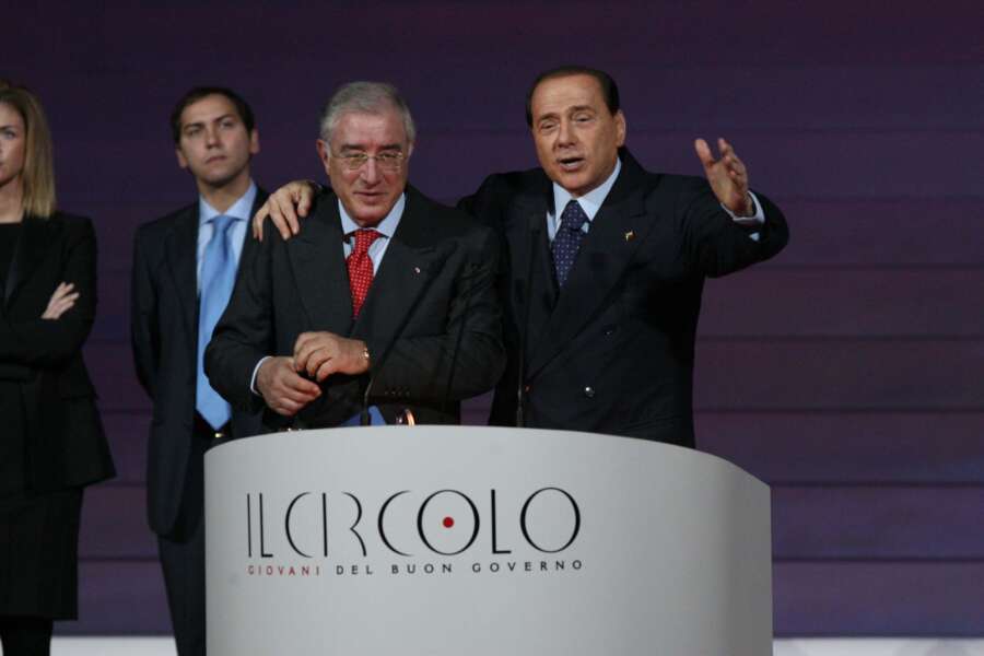 MARCELLO DELL’UTRI

SILVIO BERLUSCONI