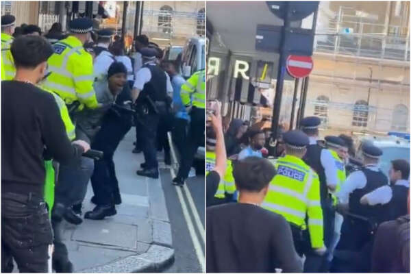 Londra, assalto ai negozi di Oxford Circus dopo annuncio su TikTok: scontri e arresti. Rabbia governo: “Qui non siamo negli Stati Uniti”