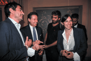 Elly, Nicola e Giuseppi: matrimonio a tre punte