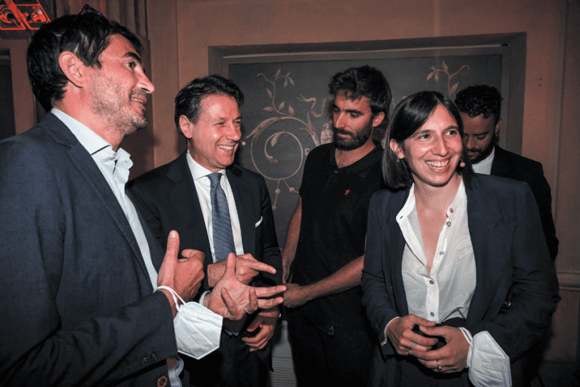 Elly, Nicola e Giuseppi: matrimonio a tre punte