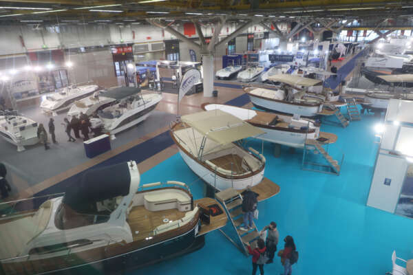 Foto Michele Nucci/LaPresse 
30 Ottobre 2021 – Bologna, Italia – cronaca
nella foto: Inaugurazione SNIB Salone Nautico internazionale Bologna – salone nautico “a secco”
  
Photo Michele Nucci/LaPresse
October 30, 2021 – Bologna, Italy – news 
in the pic: Inauguration of SNIB International Boat Show Bologna – “dry” boat show