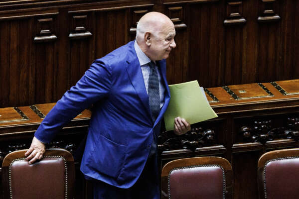 Foto Roberto Monaldo / LaPresse
19-07-2023 Roma
Politica
Camera dei deputati – Question time
Nella foto Carlo Nordio

19-07-2023 Rome (Italy)
Politics
Chamber of deputies – Question time
In the pic Carlo Nordio